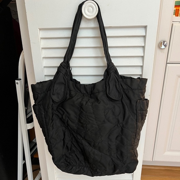 Marc by Marc Jacobs Nylon Tote Black Medium Shoulder Bag - Picture 2 of 4